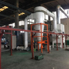 Fast Color Change Mono-cyclone Powder Coating Booth for Wide Workpieces